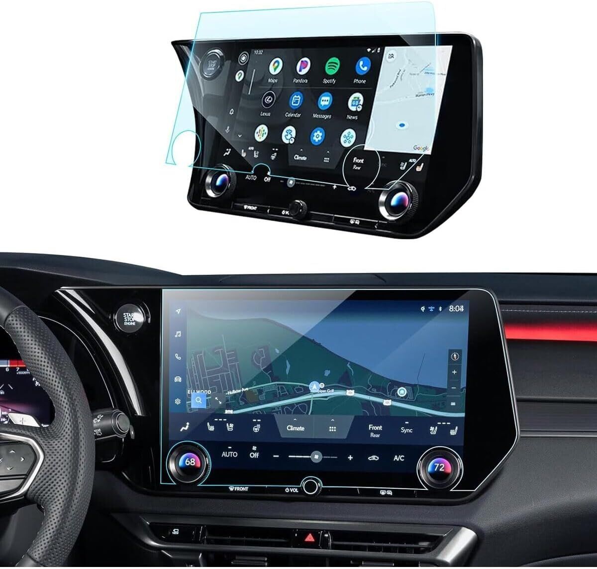 LEXUS RX EKRAN KORUYUCU