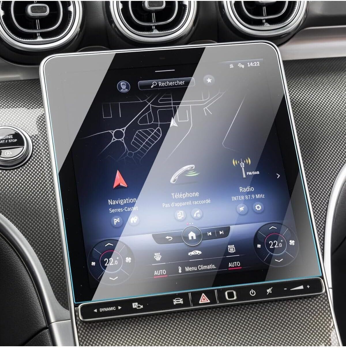 MERCEDES C SERİSİ EKRAN KORUYUCU