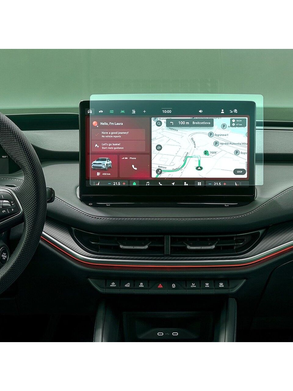 SKODA ENYAQ EKRAN KORUYUCU